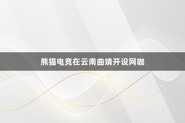 熊猫电竞在云南曲靖开设网咖