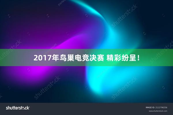 2017年鸟巢电竞决赛 精彩纷呈！